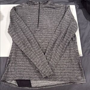 Lululemon Men's Gray Sweater 1/4 zip XXL